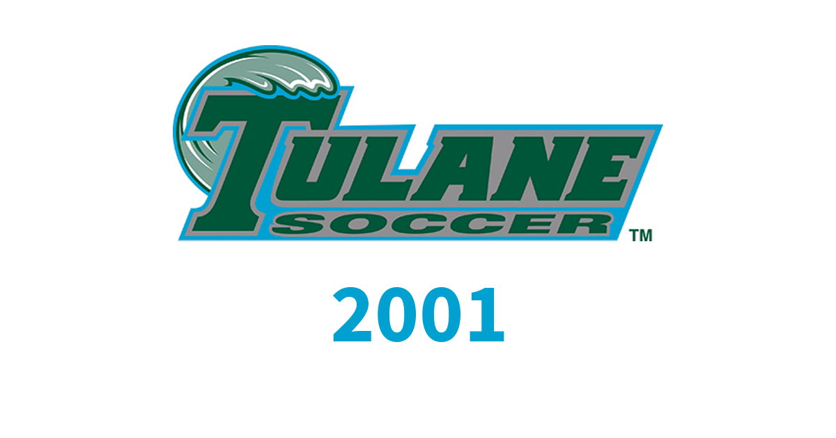 Tulane Soccer Roster 2001